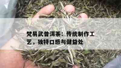 梵易武普洱茶：传统制作工艺，独特口感与健益处