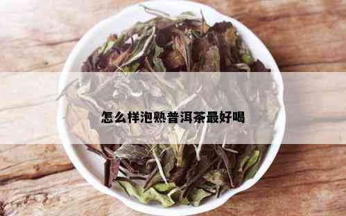 怎么样泡熟普洱茶更好喝