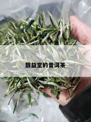 馥益堂的普洱茶