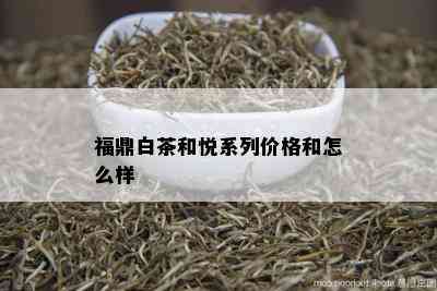 福鼎白茶和悦系列价格和怎么样