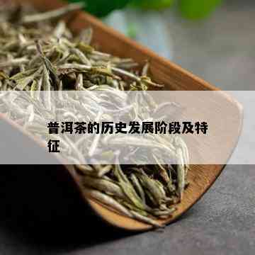 普洱茶的历史发展阶段及特征