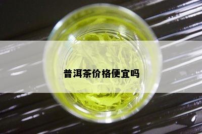 普洱茶价格便宜吗