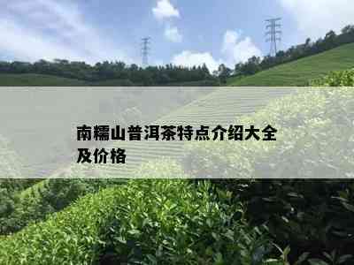 南糯山普洱茶特点介绍大全及价格