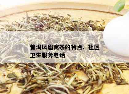 普洱凤凰窝茶的特点、社区卫生服务电话