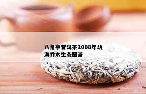 八角亭普洱茶2008年勐海乔木生态圆茶