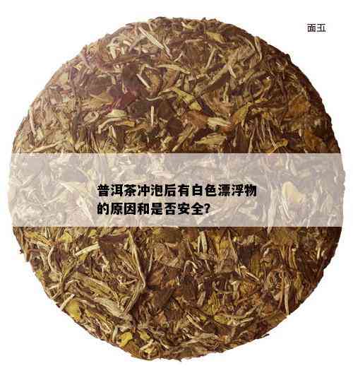 普洱茶冲泡后有白色漂浮物的原因和是否安全？