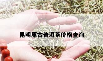 昆明原古普洱茶价格查询