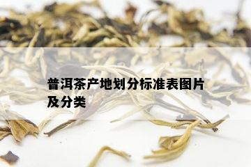 普洱茶产地划分标准表图片及分类