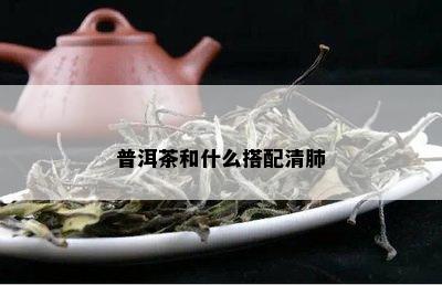 普洱茶和什么搭配清肺