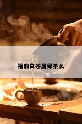 福鼎白茶属绿茶么