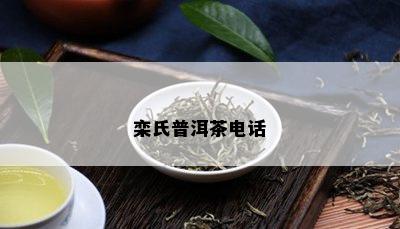 栾氏普洱茶电话