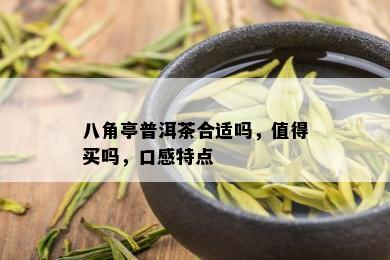 八角亭普洱茶合适吗，值得买吗，口感特点