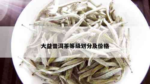 大益普洱茶等级划分及价格