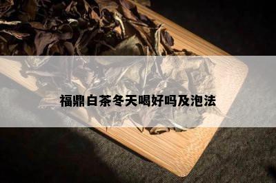 福鼎白茶冬天喝好吗及泡法