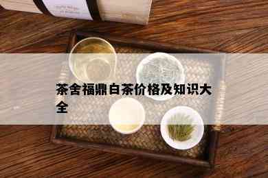 茶舍福鼎白茶价格及知识大全