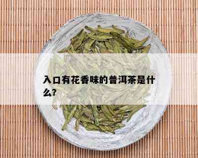 入口有花香味的普洱茶是什么？