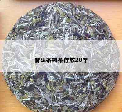 普洱茶熟茶存放20年