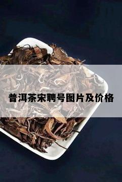 普洱茶宋聘号图片及价格