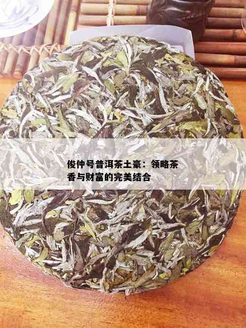 俊仲号普洱茶土豪：领略茶香与财富的完美结合