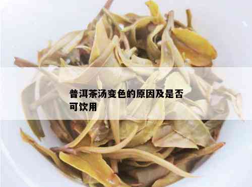 普洱茶汤变色的原因及是否可饮用