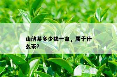 山韵茶多少钱一盒，属于什么茶？