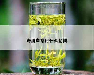 寿眉白茶用什么泥料