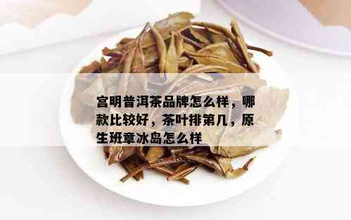 宫明普洱茶品牌怎么样，哪款比较好，茶叶排第几，原生班章冰岛怎么样