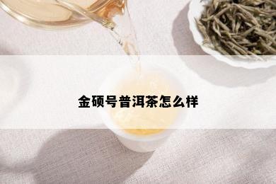 金硕号普洱茶怎么样