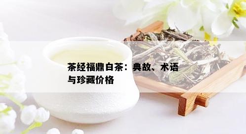 茶经福鼎白茶：典故、术语与珍藏价格