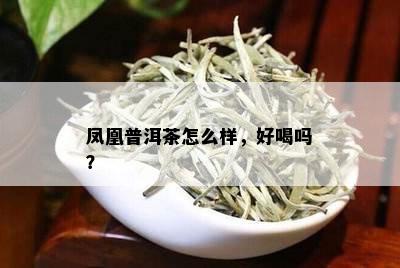 凤凰普洱茶怎么样，好喝吗？