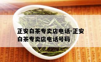 正安白茶专卖店电话-正安白茶专卖店电话号码