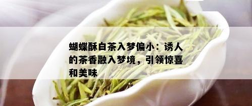 蝴蝶酥白茶入梦偏小：诱人的茶香融入梦境，引领惊喜和美味