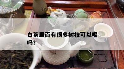 白茶里面有很多树枝可以喝吗？