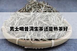 男士喝普洱生茶还是熟茶好