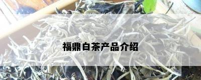 福鼎白茶产品介绍