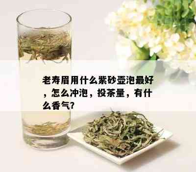 老寿眉用什么紫砂壶泡更好，怎么冲泡，投茶量，有什么香气？