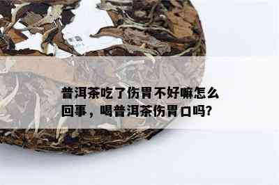 普洱茶吃了伤胃不好嘛怎么回事，喝普洱茶伤胃口吗？