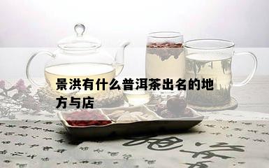 景洪有什么普洱茶出名的地方与店