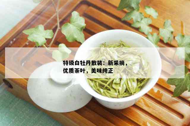 特级白牡丹散装：新采摘，优质茶叶，美味纯正