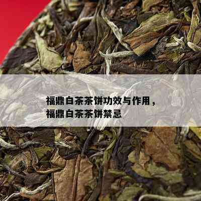 福鼎白茶茶饼功效与作用，福鼎白茶茶饼禁忌