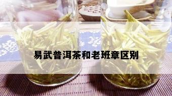 易武普洱茶和老班章区别