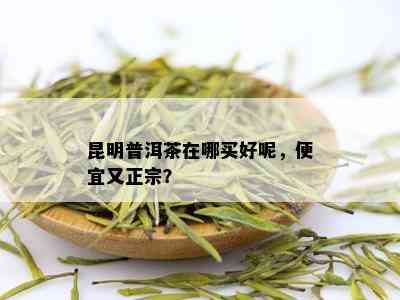 昆明普洱茶在哪买好呢，便宜又正宗？