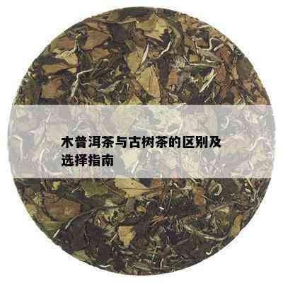 木普洱茶与古树茶的区别及选择指南