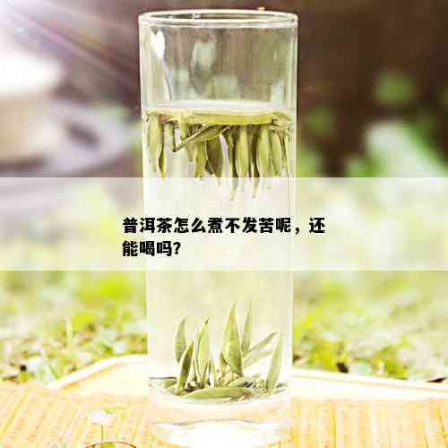 普洱茶怎么煮不发苦呢，还能喝吗？