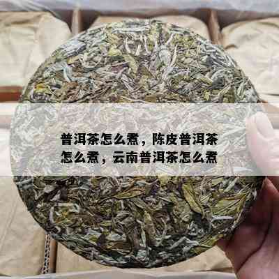 普洱茶怎么煮，陈皮普洱茶怎么煮，云南普洱茶怎么煮