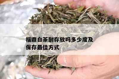 福鼎白茶耐存放吗多少度及保存更佳方式