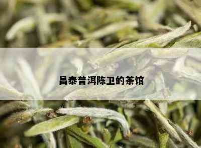 昌泰普洱陈卫的茶馆