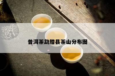 普洱茶勐腊县茶山分布图