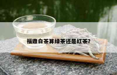 福鼎白茶算绿茶还是红茶？