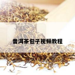 普洱茶包子视频教程